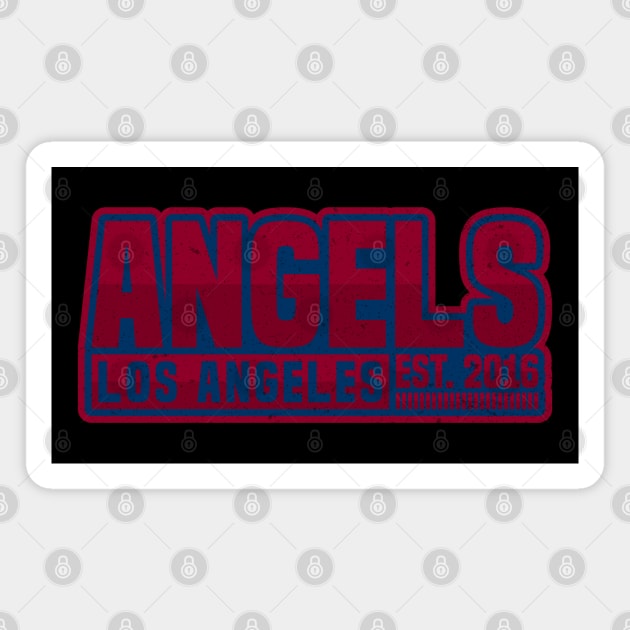 Los Angeles Angels 02 Magnet by yasminkul